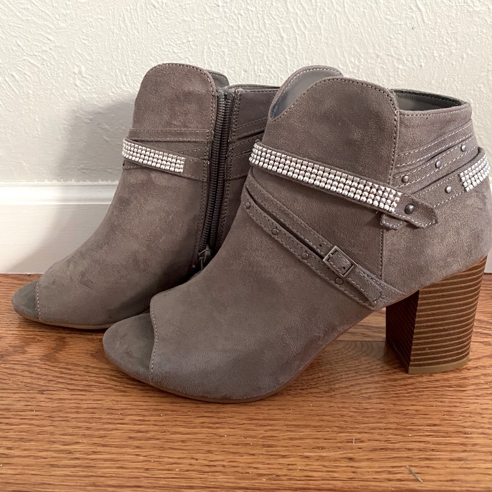 Authentic American Heritage Open Toe Booties